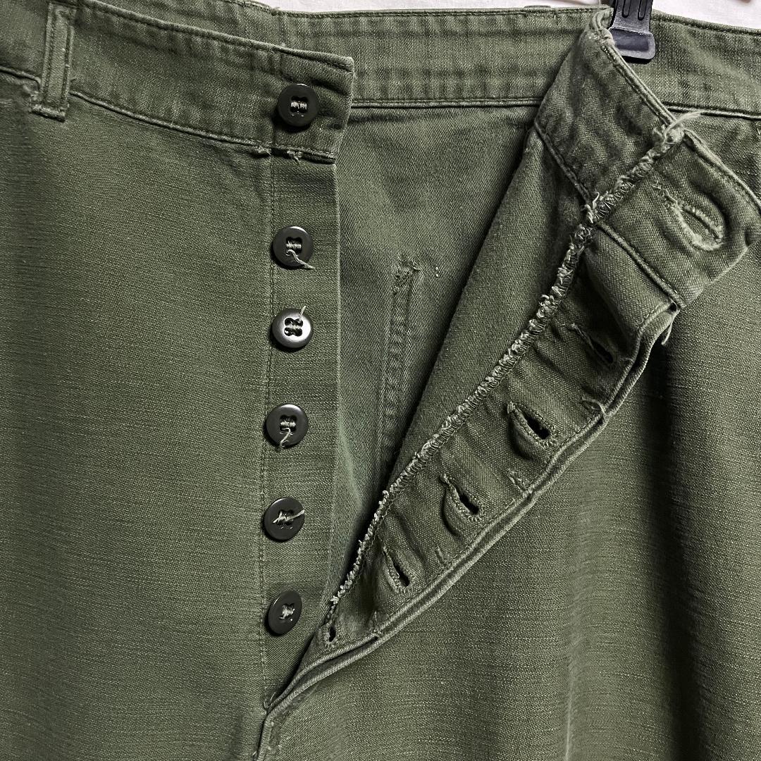 50's USMC P58 ユーティリティ ベイカーパンツ コットンサテンモデル