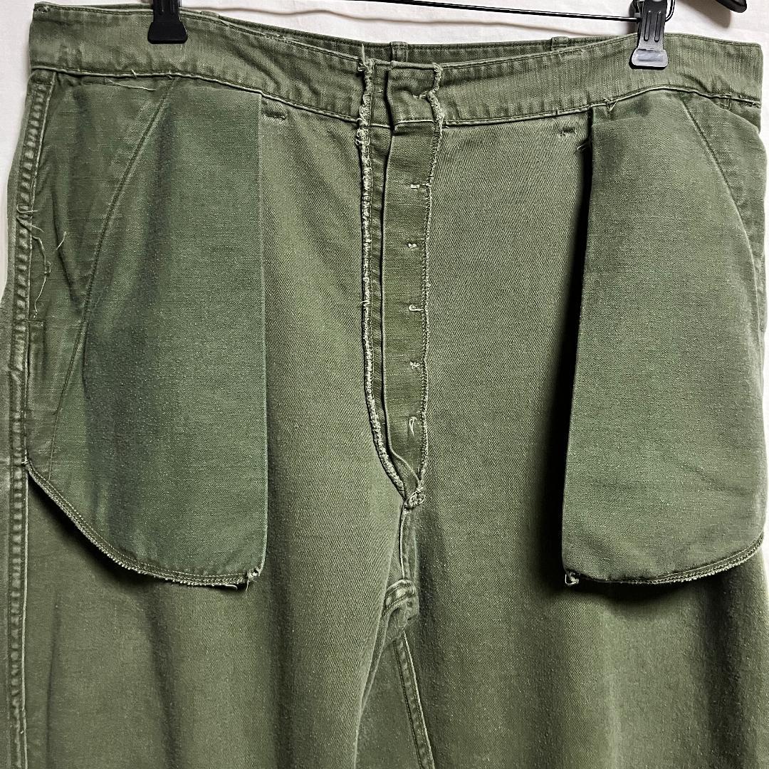 50's USMC P58 ユーティリティ ベイカーパンツ コットンサテンモデル