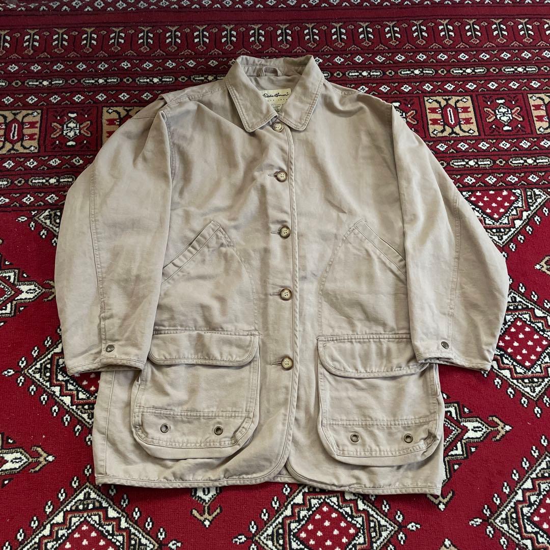【80s】Eddie Bauer カバーオール ワークジャケット 80s】Eddie Bauer カバーオール ワークジャケット - メルカリ