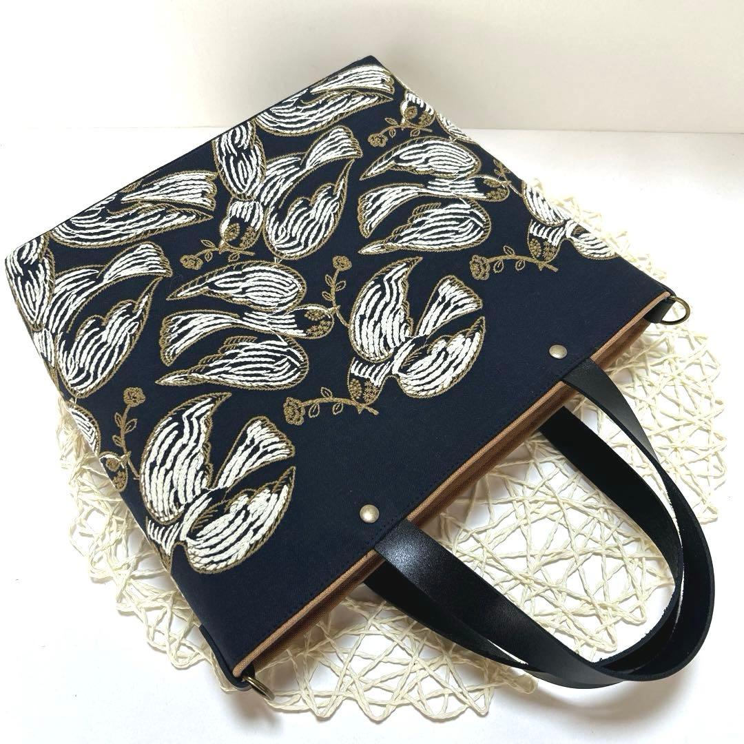 ミナペルホネン舟形トートバッグ　ハンドメイド ミナペルホネン舟形トートバッグ ハンドメイド - メルカリ