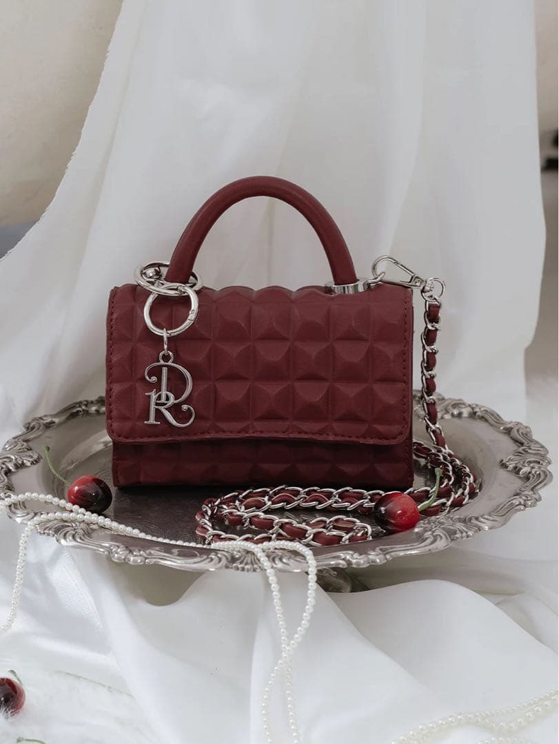 コンビニATM払❌ darich DRチャームチョコレートハンドバッグ - メルカリ