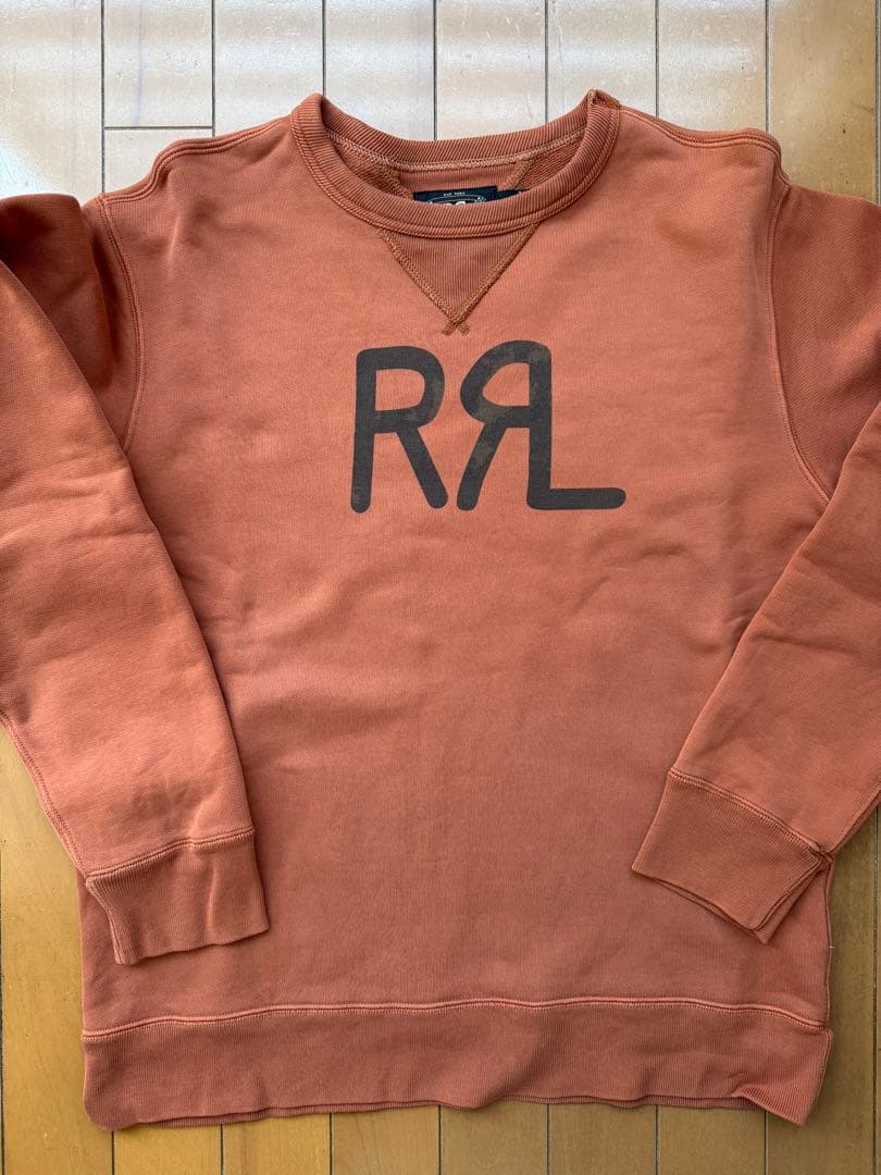 ダブルアールエル RRL ランチ ロゴ スウェットシャツ - メルカリ