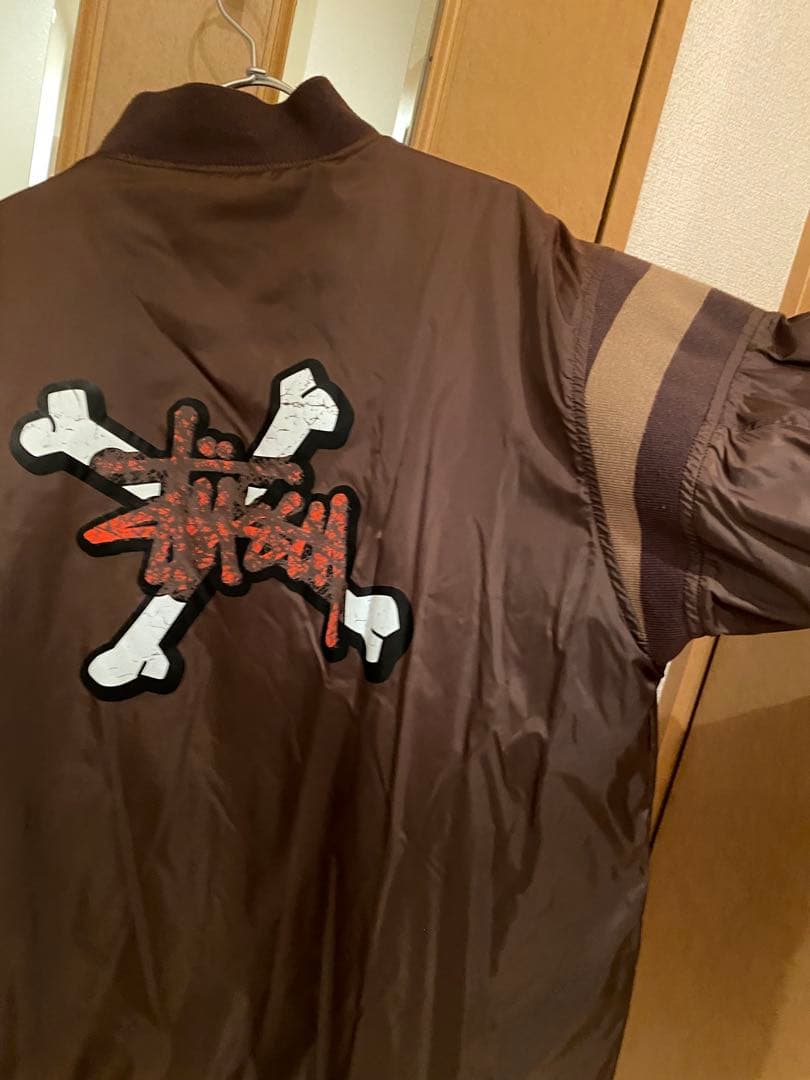 【90s】OLD STÜSSY クロスボーン ナイロンJKT 90s】OLD STÜSSY クロスボーン ナイロンJKT - メルカリ