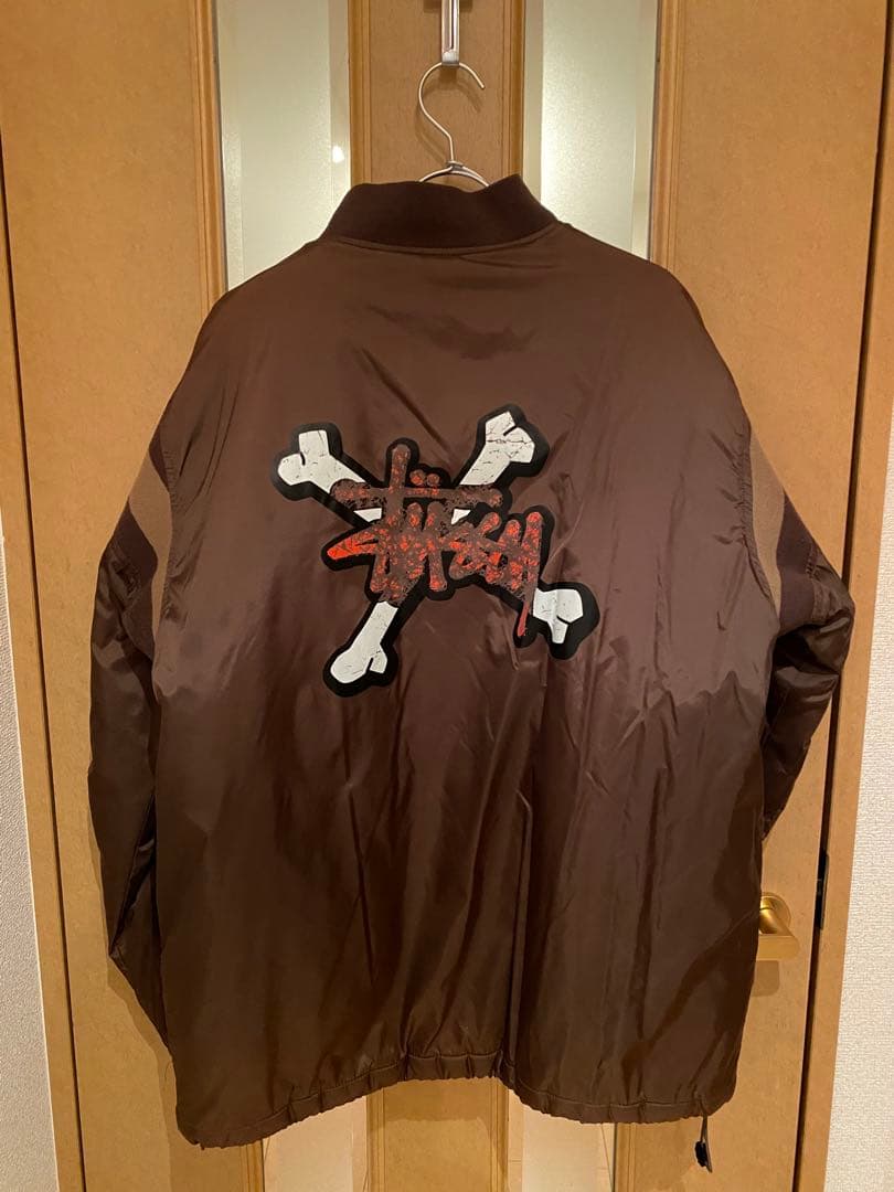 90s】OLD STÜSSY クロスボーン ナイロンJKT - メルカリ