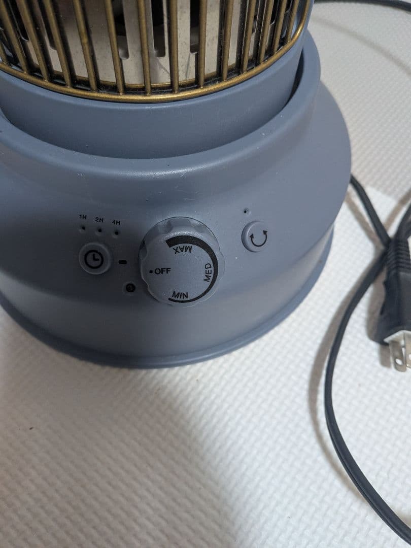 BRUNO タワー型電気ヒーター グレー - 電気ヒーターオンライン 通販