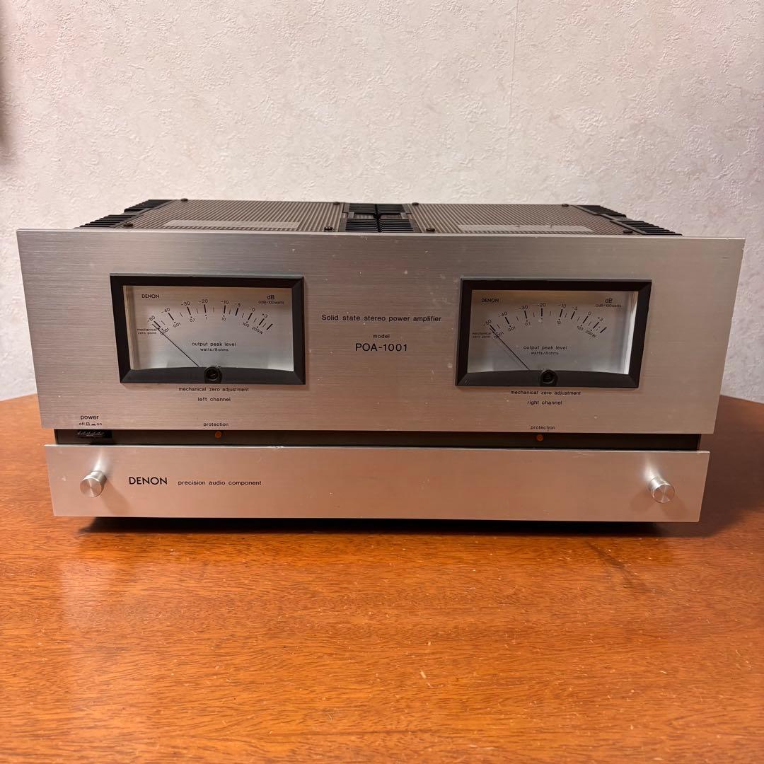 DENON PDA-1001 パワーアンプ 本体 DENON POA-1001の仕様 デノン/デンオン
