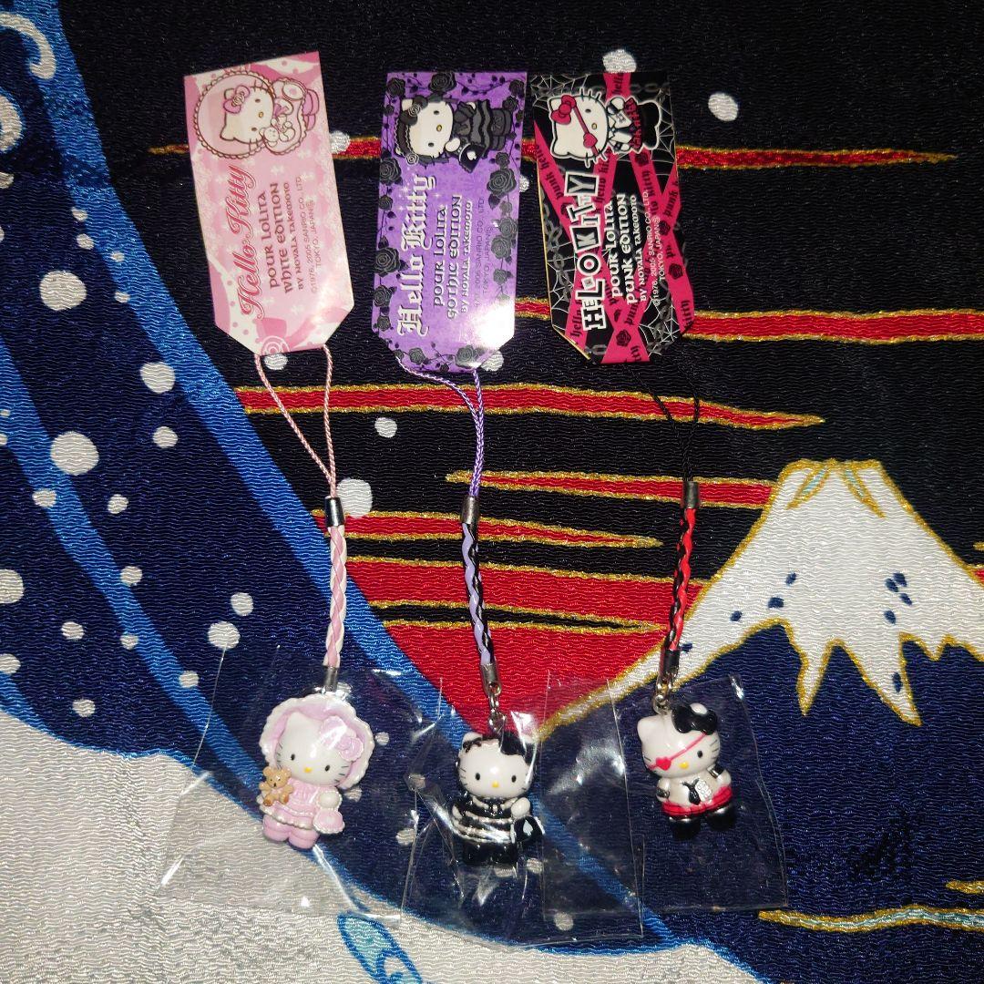 ハローキティ 根付 嶽本野ばら ロリータ ゴスロリ パンク KT根付 2005