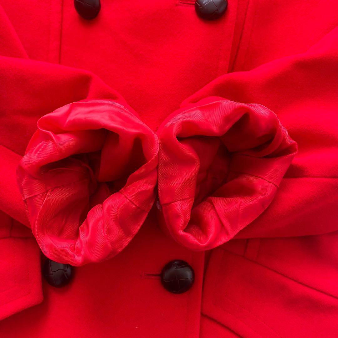 合馬公式アカウント1様専用‼️】 イヴサンローラン コート 赤 - メルカリ