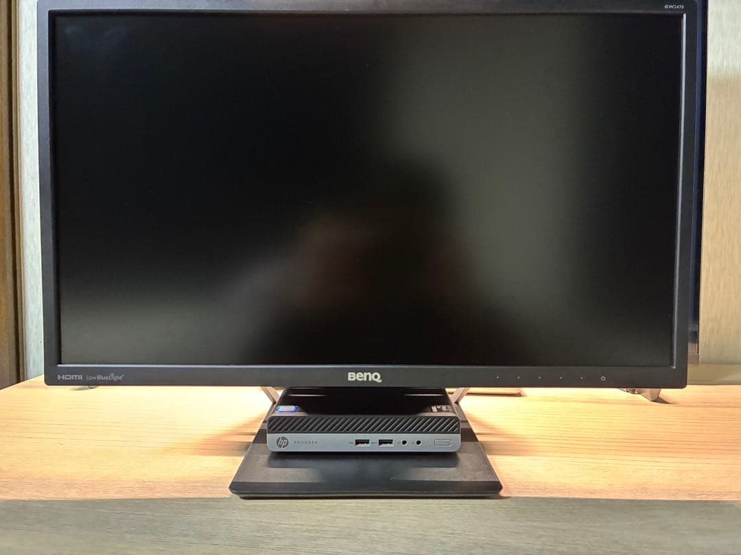 2台セットHP ProDesk 400 G4 DM + BenQ モニター - メルカリ