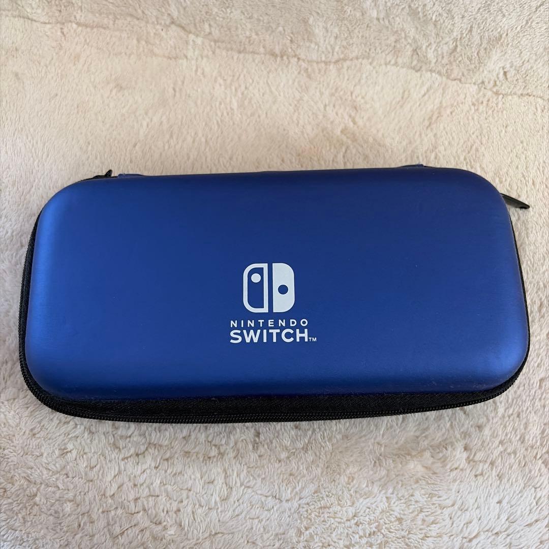 Nintendo Switch ライトハードケース 青 - メルカリ