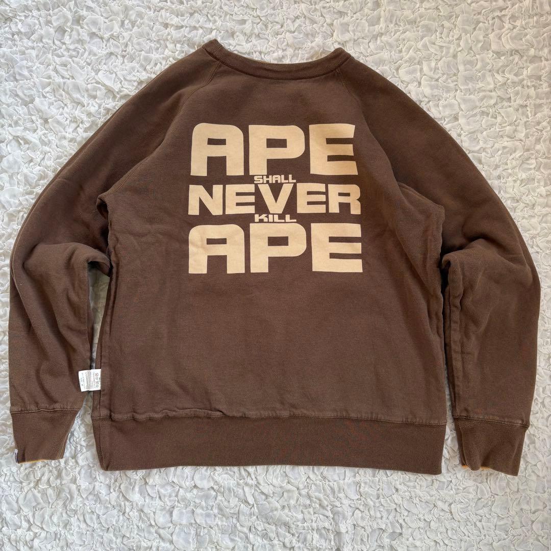 A BATHING APEエイプ4面スウェット4way NIGO期 - メルカリ