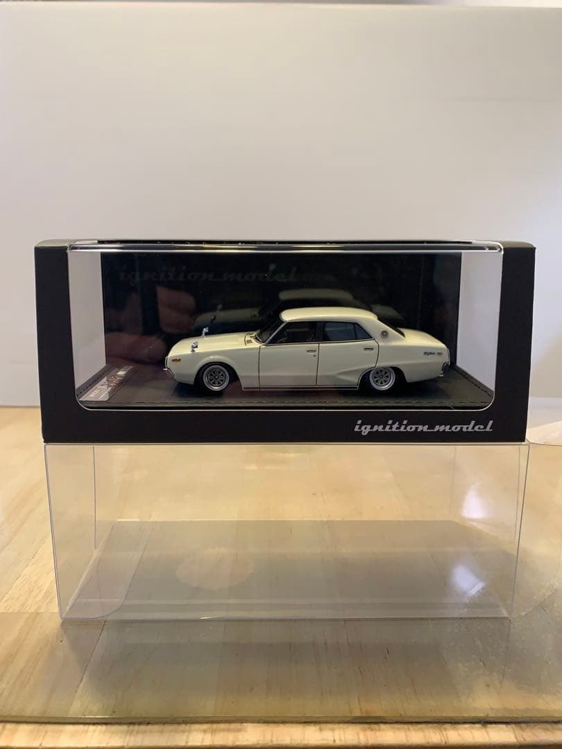 イグニッションモデル　1/43 スカイライン　GT-X GC110 ホワイト IG1979 Nissan Skyline 2000 GT-X (GC110) White – ignition model