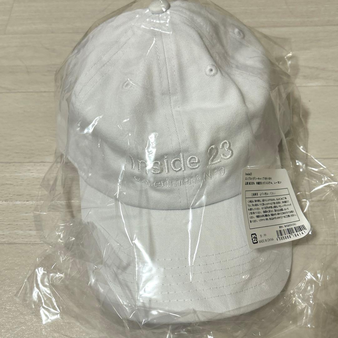 亀梨和也 Inside23 エンブロイダリーキャップWH×WH - メルカリ