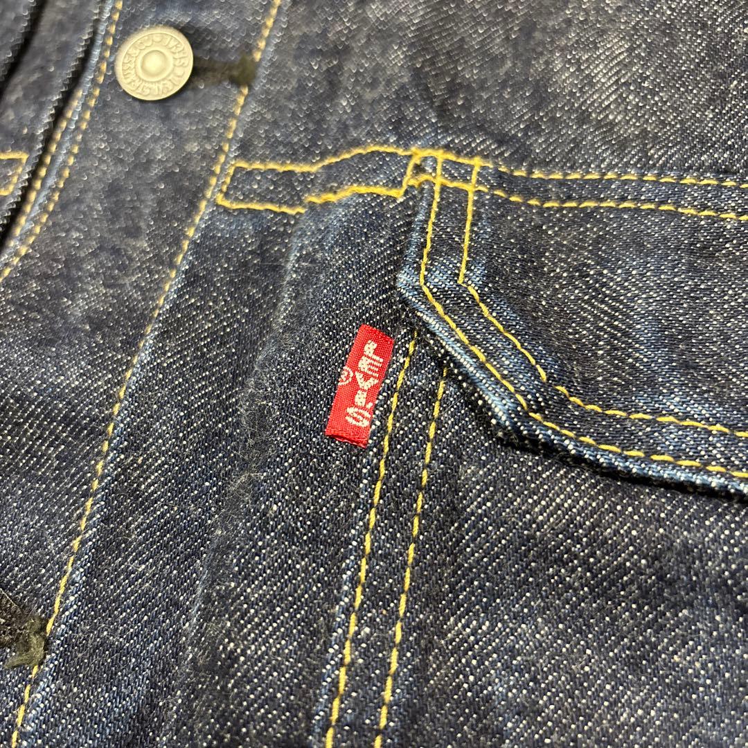 濃紺極美品✨94年5月製◎リーバイス 71507 デニムジャケット 40日本製