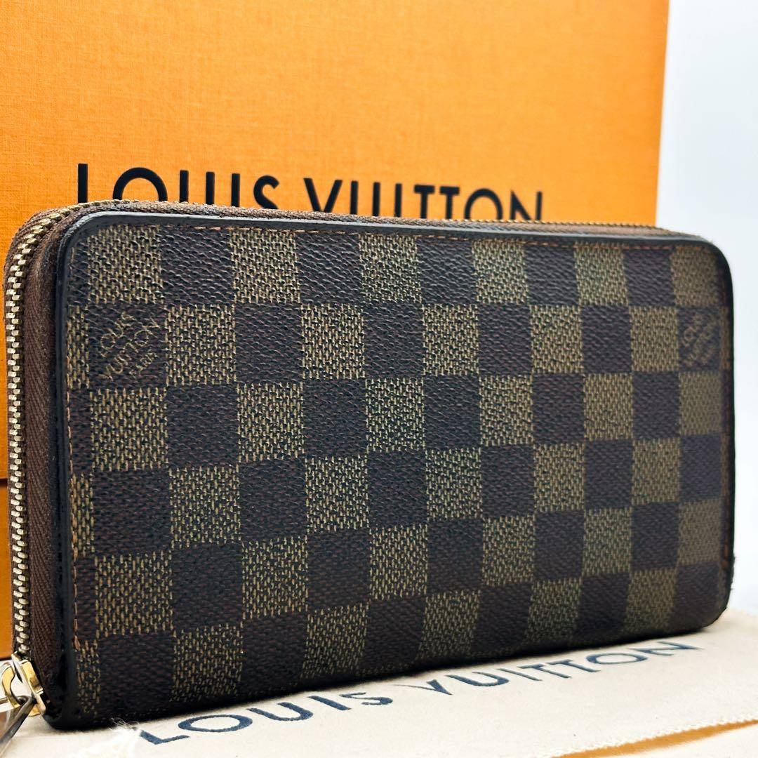 ルイヴィトン ジッピーウォレット ダミエ エベヌ ラウンドファスナー