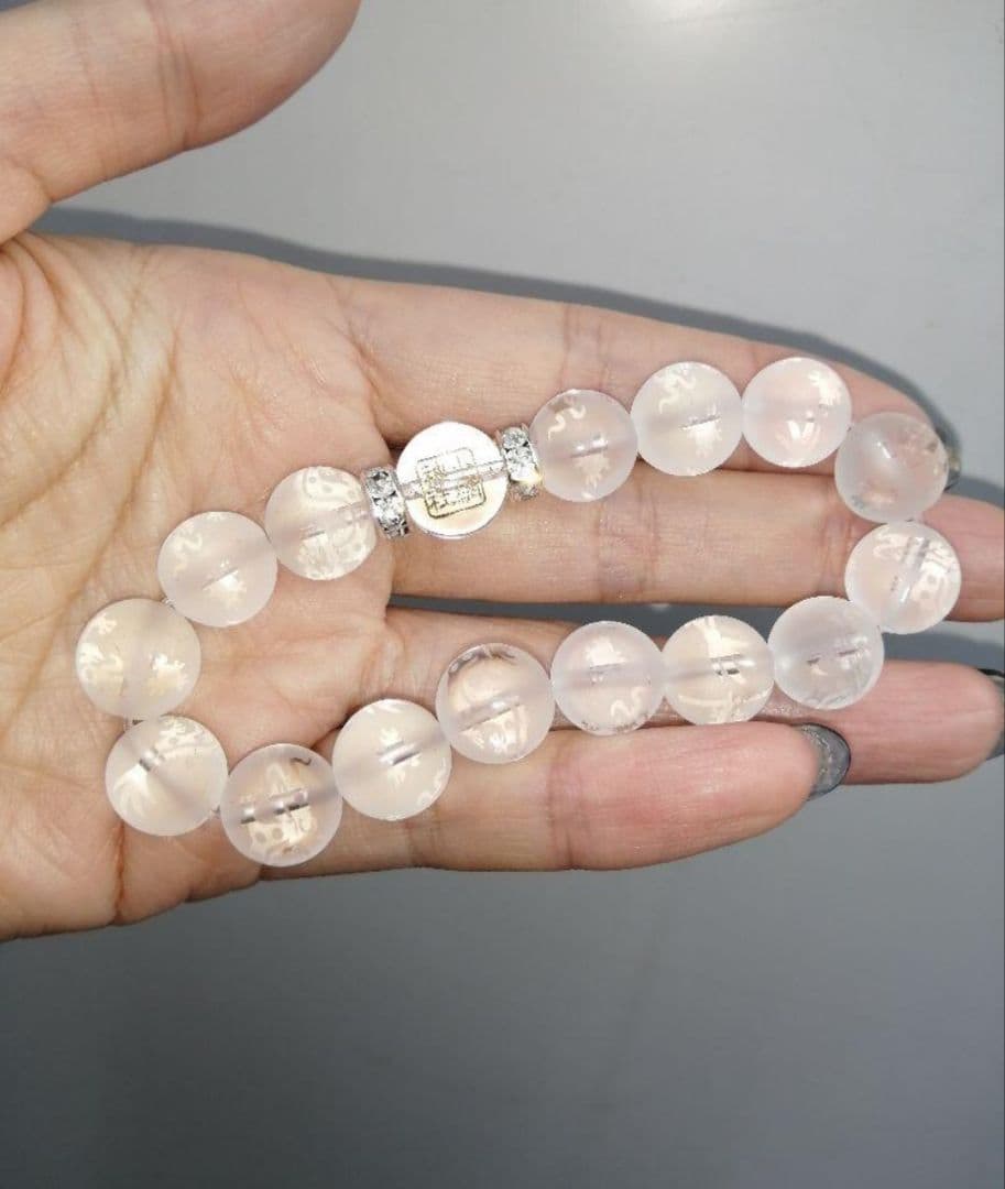 小網神社 12mm龍水晶ブレスレット 強運厄除け銭洗弁天 - メルカリ