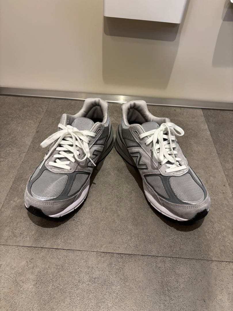 New Balance 990v5 25.5cm4E グレー 箱タグ付