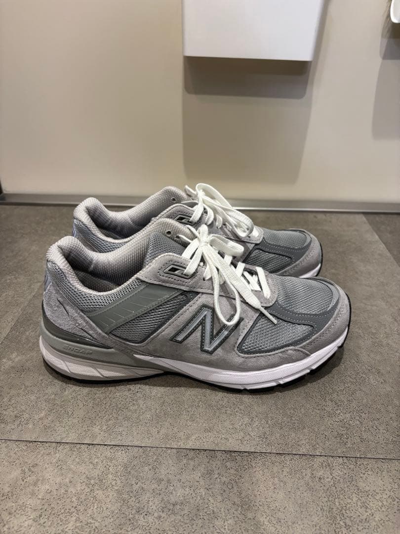 New Balance 990v5 25.5cm4E グレー 箱タグ付