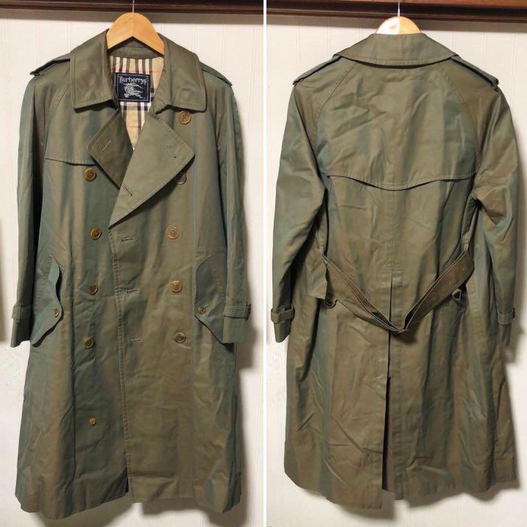 玉虫色 BURBERRY バーバリー プローサム トレンチコート 菅田将暉