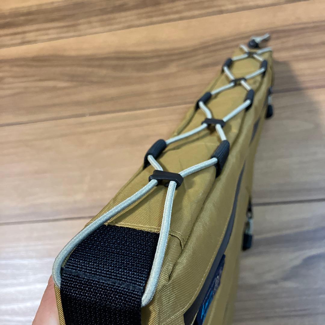 ハンドメイドフルフレームバッグ　X-PAC コヨーテブラウン　43.5cm