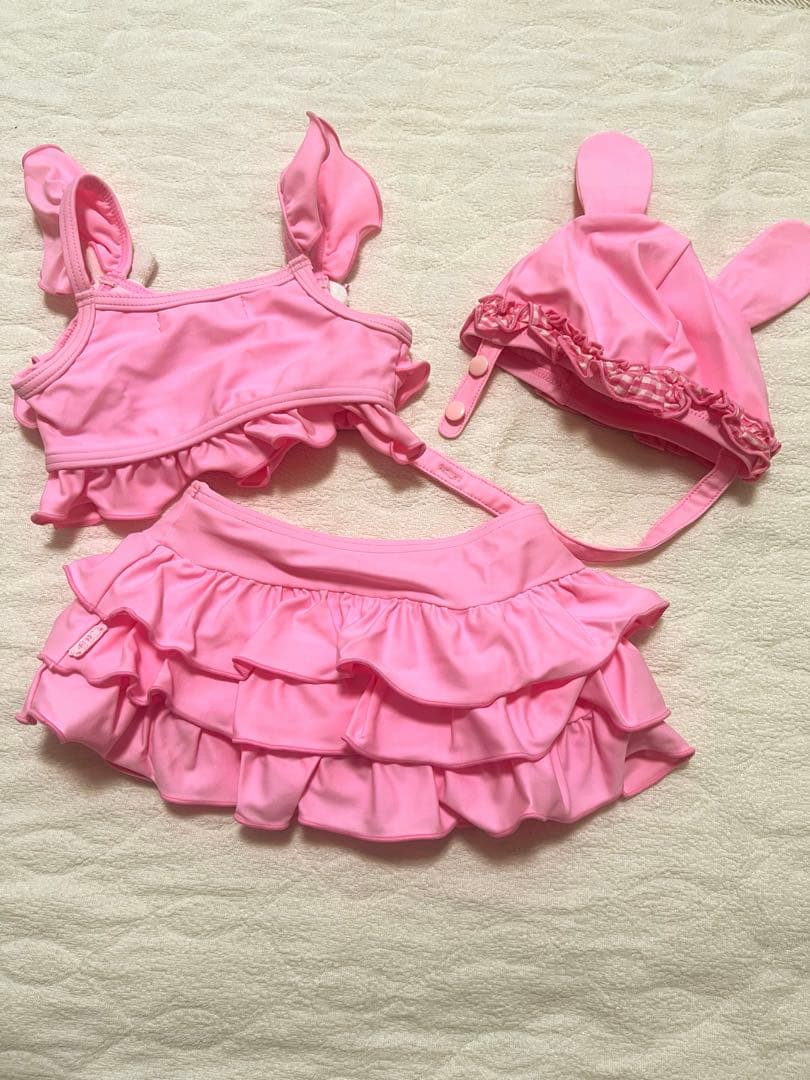 メゾピアノ　立体うさぎ　水着