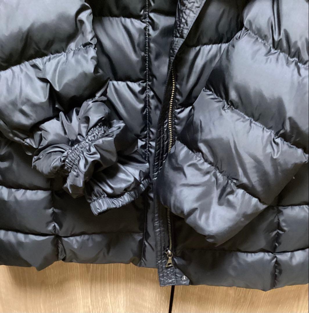 24AW 美品インディヴィ【洗える／撥水】ミドル丈ウォッシャブルダウン