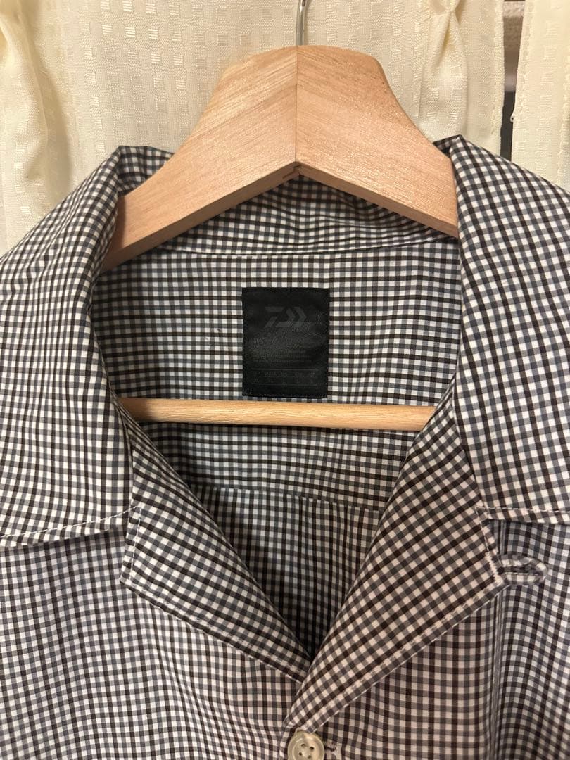 22AW XL ダイワピア テックニューアングラーズオープンギンガム 長袖