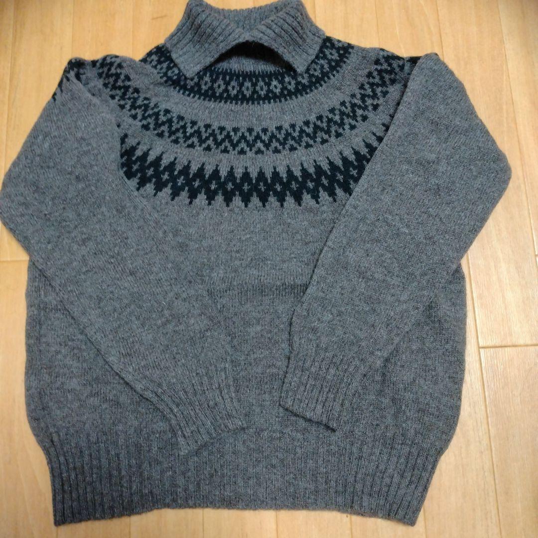 1755 クラスカ HAU 襟のついたノルディックセーター - メルカリ