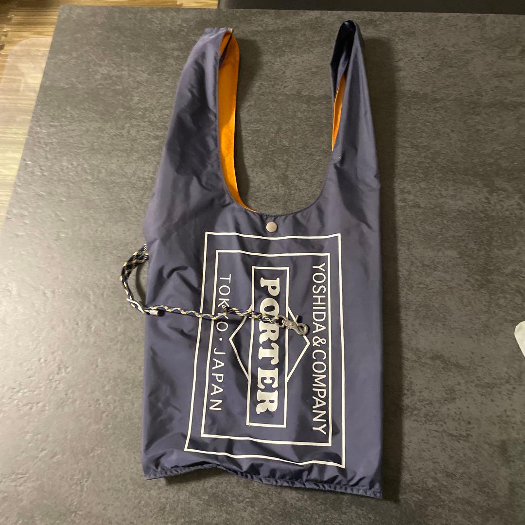 美品 PORTER GROCERY BAG エコバッグ ネイビー 完売絶版品 - メルカリ
