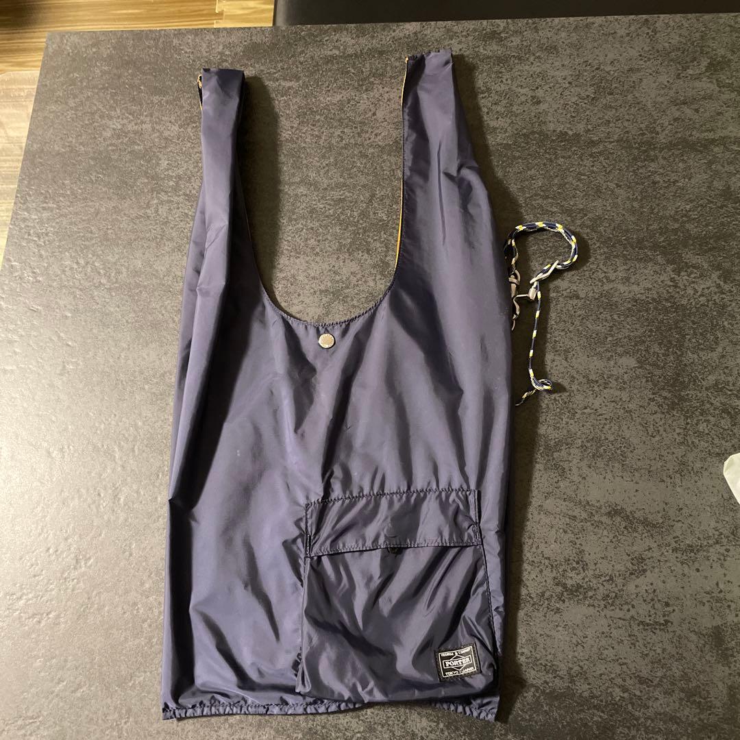 美品 PORTER GROCERY BAG エコバッグ ネイビー 完売絶版品 - メルカリ
