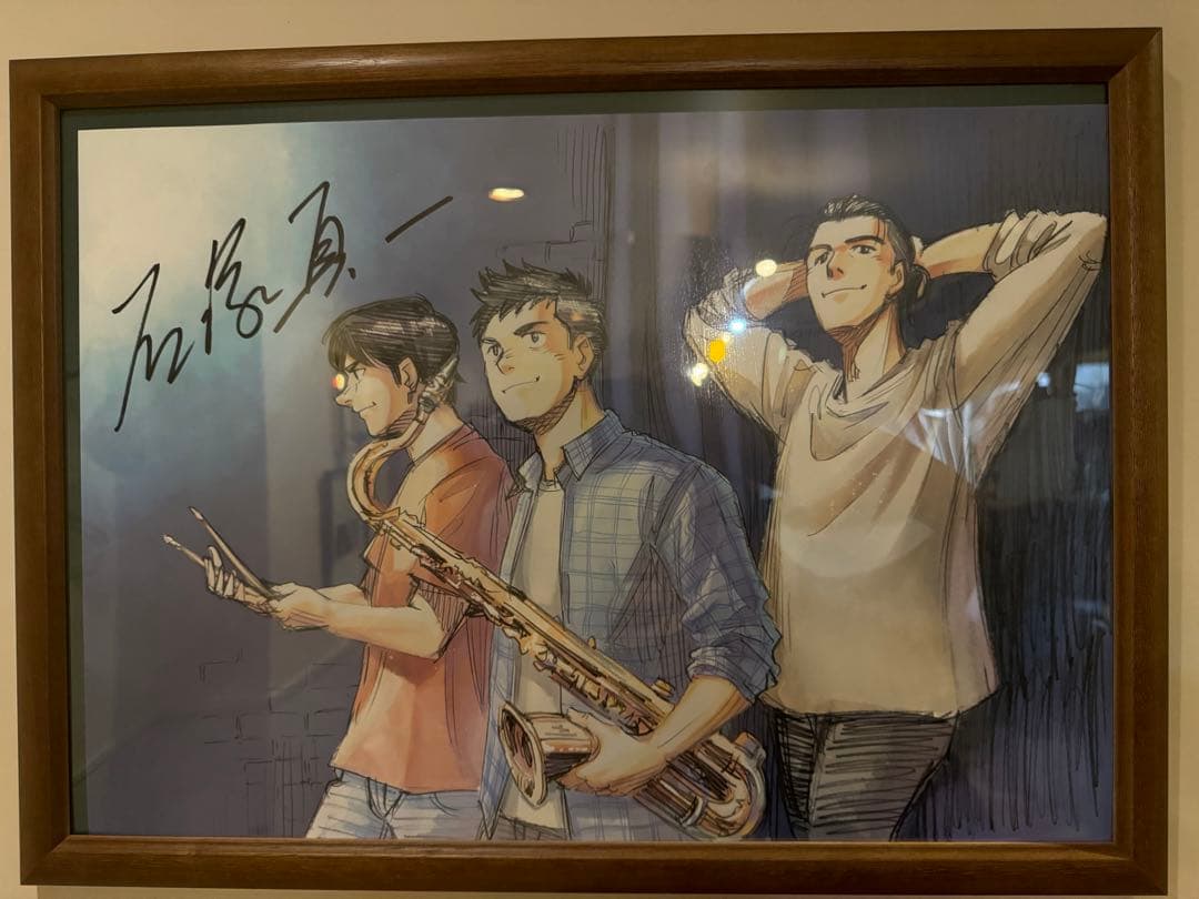 複製原画】ブルージャイアント サイン入り - メルカリ