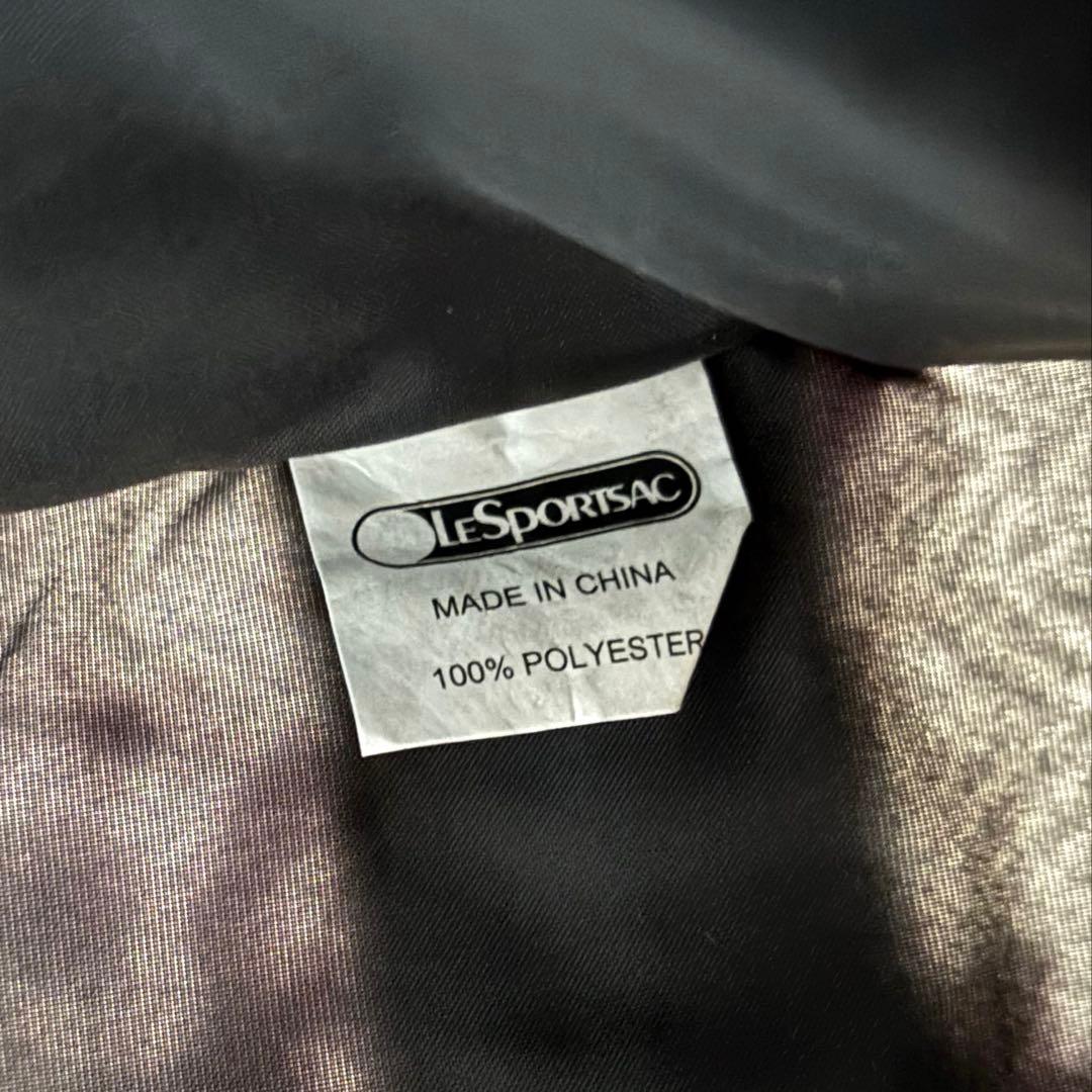 未使用級美品◇レスポートサック ヘリンボーン レース調花柄 ボストン