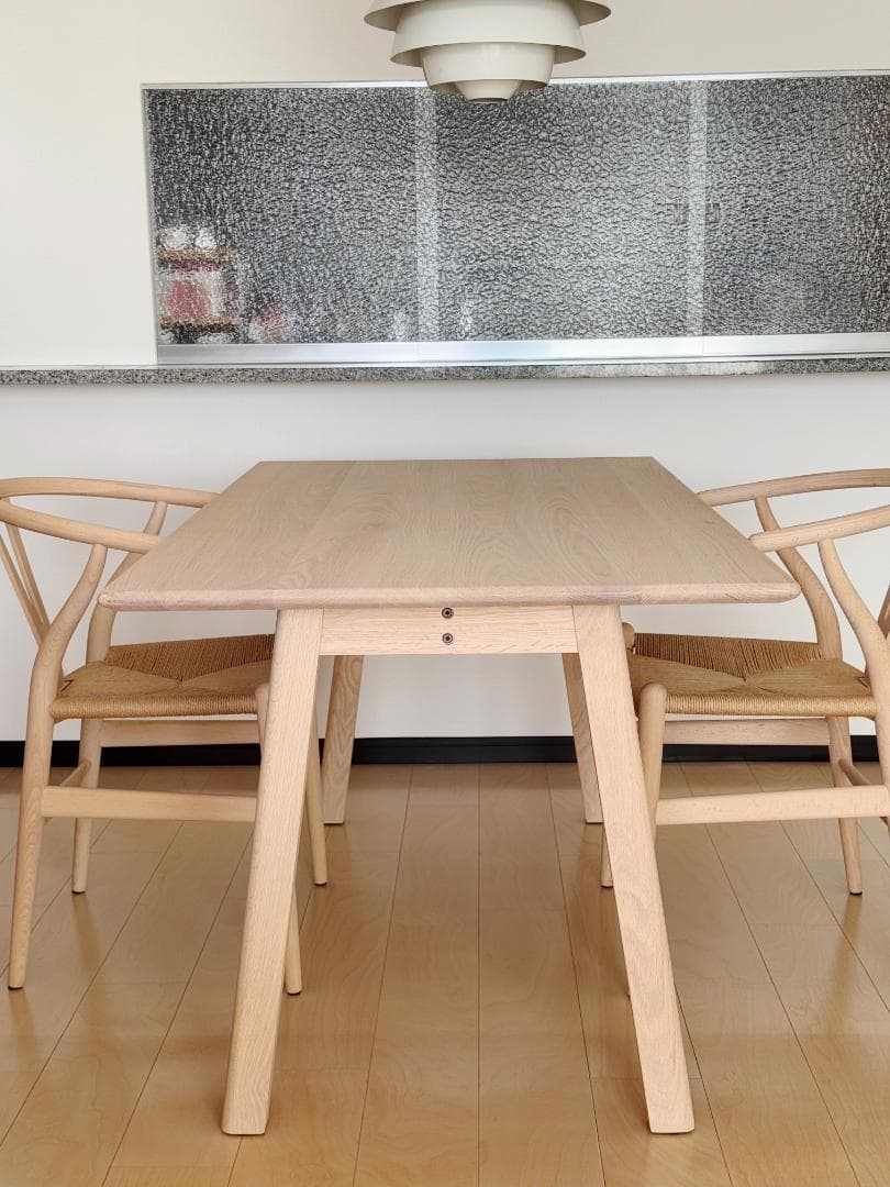 ACTUS アクタス SOUP ダイニングテーブル Aレッグ ミルク - メルカリ