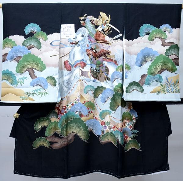 22様専用⭐︎新品正絹産着（祝着）京友禅伝統工芸染、刺繍入、金彩