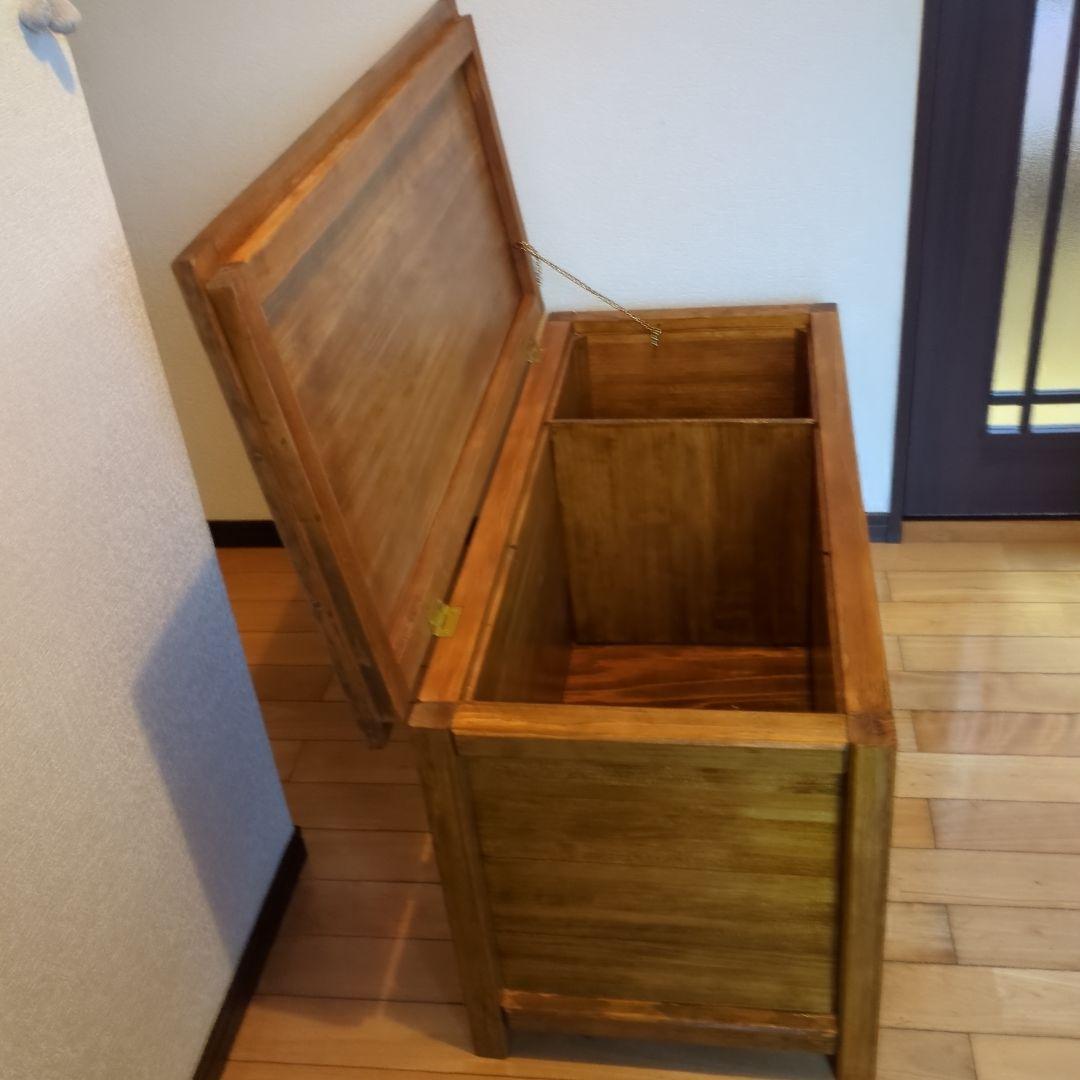 コブ様ご依頼分 ハンドメイド収納ベンチ