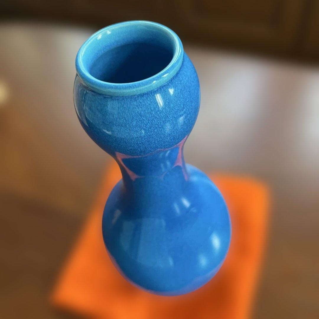 瓢 青交趾花入 永楽善五郎造 - メルカリ