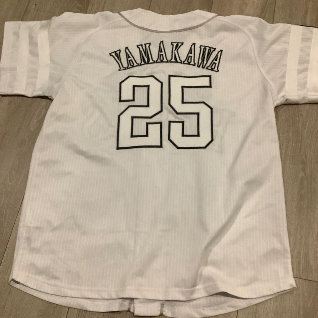 福岡ソフトバンクホークス 山川穂高 白のキセキ ユニフォーム Mサイズ