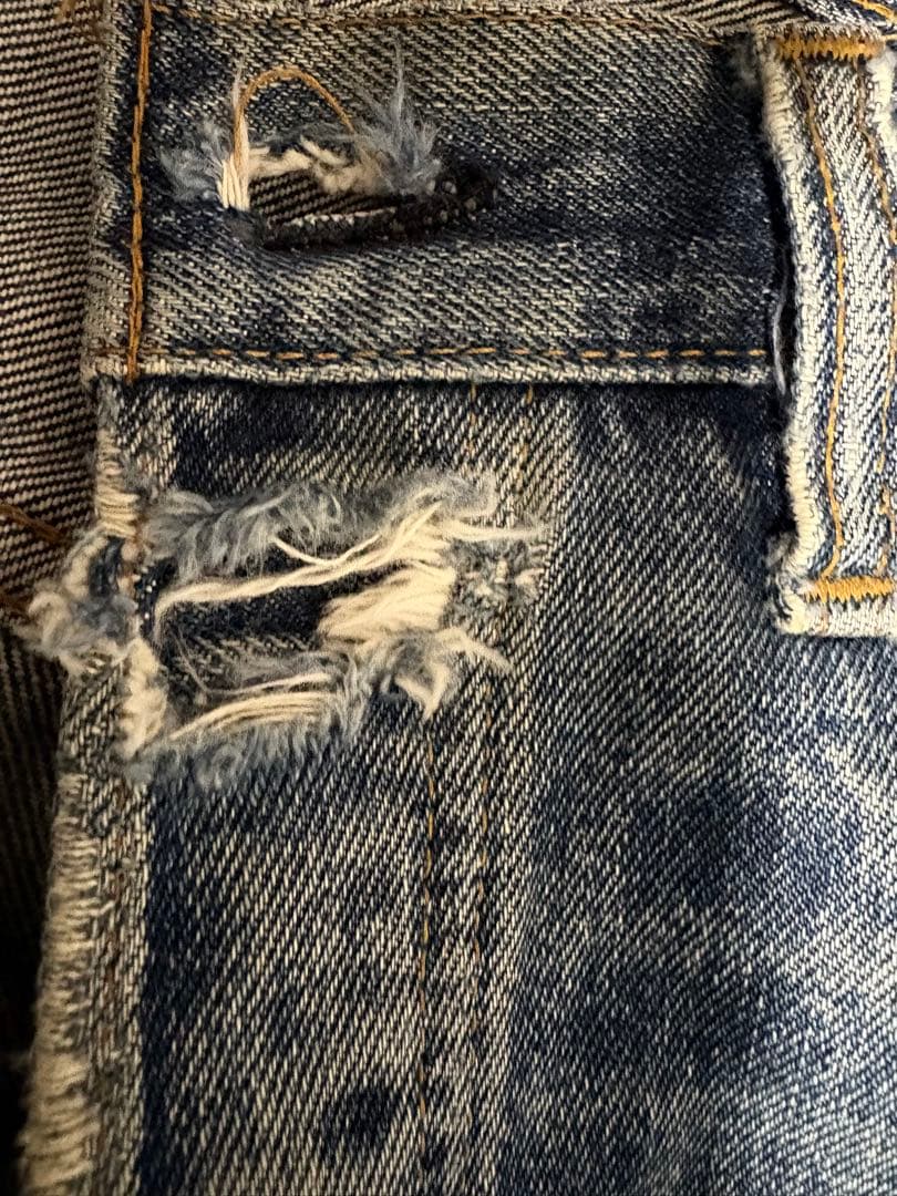 超美色 W35】70s リーバイス501 66前期/検ビッグE 501 X X - メルカリ