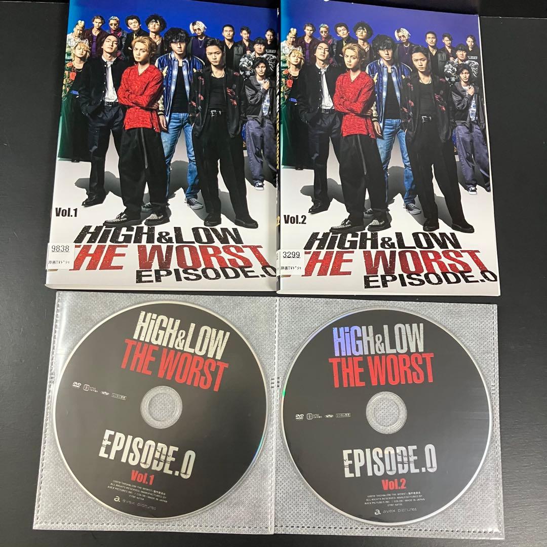 HiGH&LOW シーズン1+2+劇場版+関連作品 全15巻 レンタルDVD