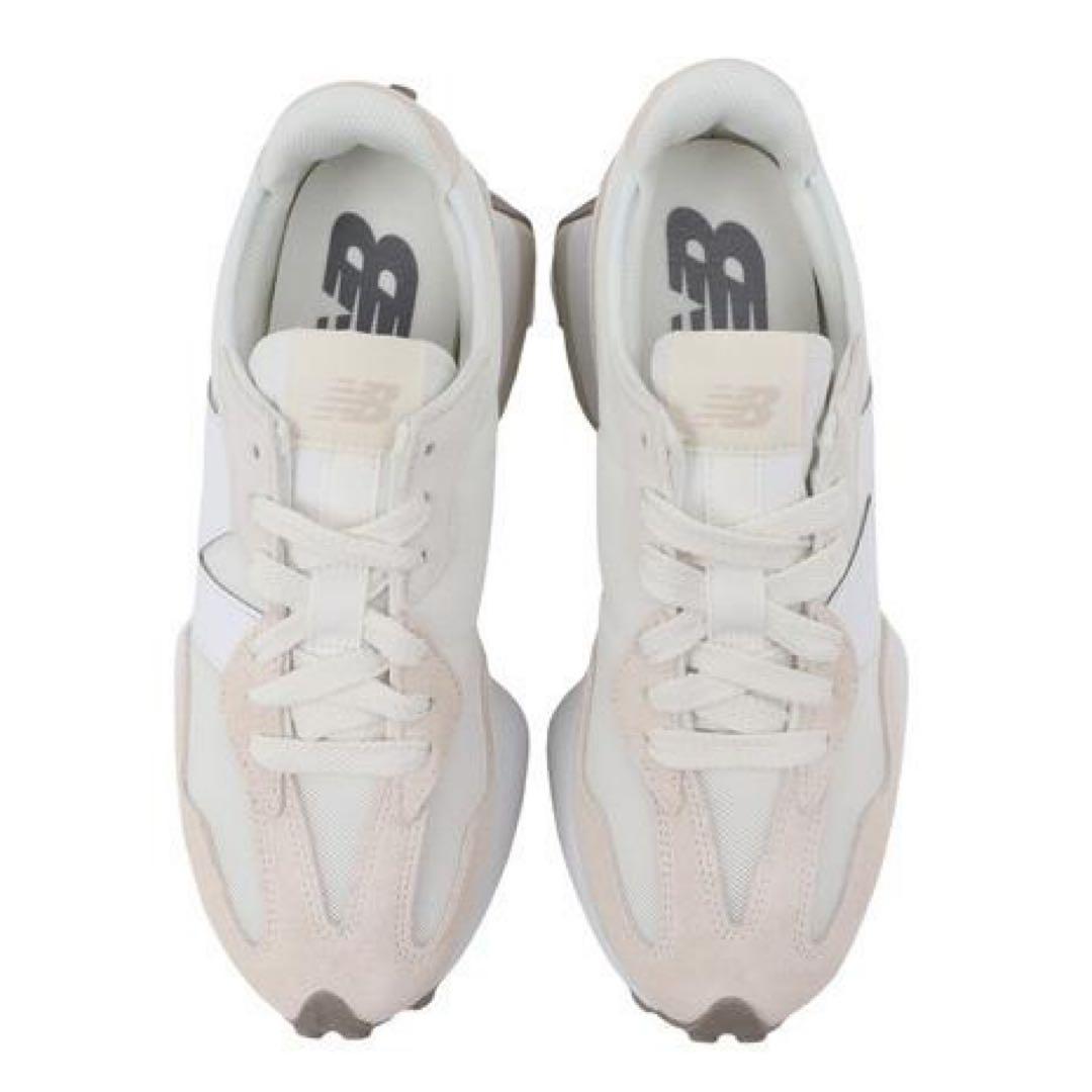 【新品】ニューバランス ホワイト U327LNA D 23.5cm