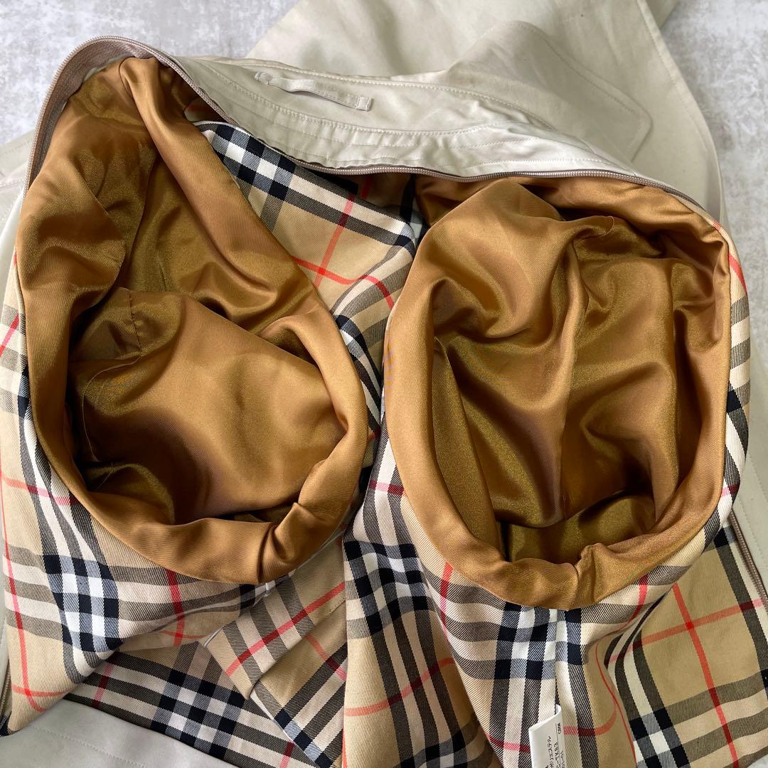 ⭐️希少⭐️BURBERRY ステンカラーコート ノバチェック ライナー付き