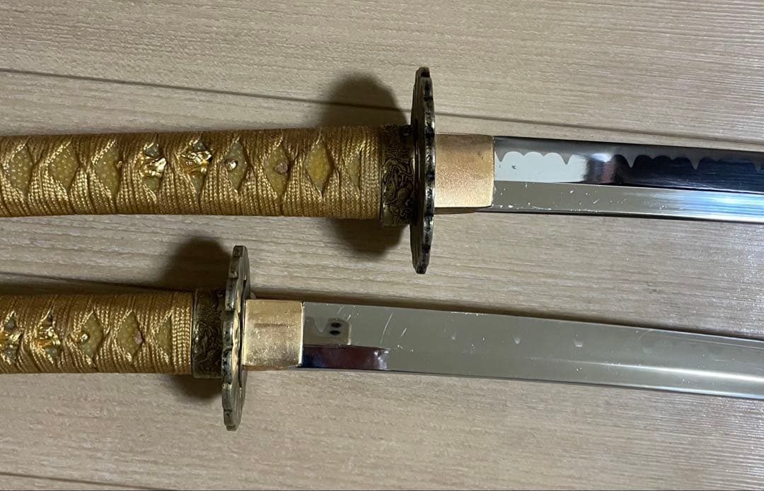 ポメ様専用 模造刀 居合刀 太刀 脇差 刀掛け 武具 X098 - メルカリ