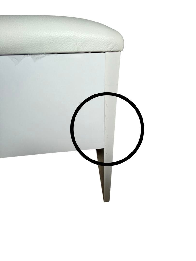 ニトリ 両袖 ドレッサー コナ2 白 鏡台 収納付き - メルカリ