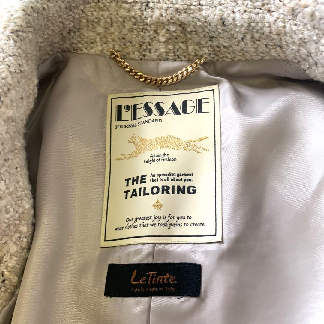 ジャーナルスタンダード レサージュ ピュアウールブークレコート