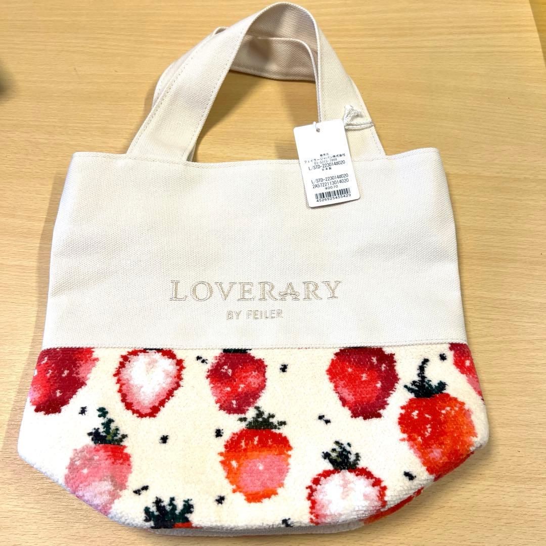 ラブラリーバイフェイラー ストロベリードット トートバッグ 新品 完売