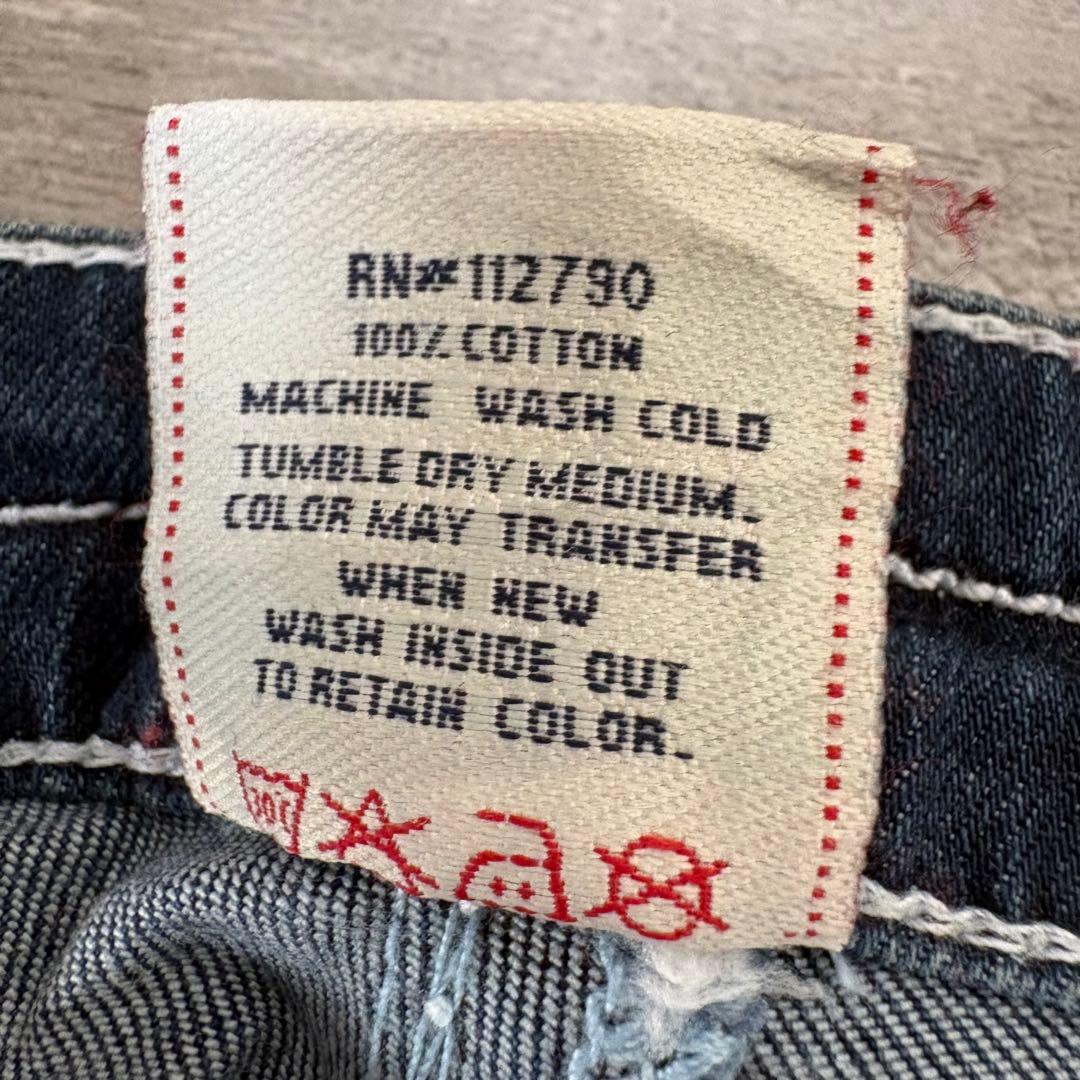 TRUE RELIGION rainbow bobby 白ステッチ 28 - メルカリ