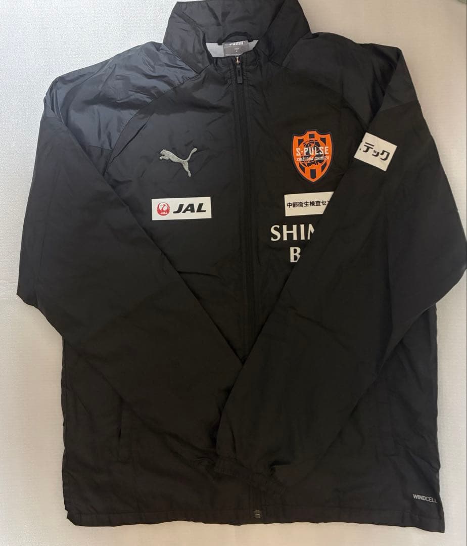 清水エスパルス ウーブンフルジップジャケット ブラック 上下 支給品