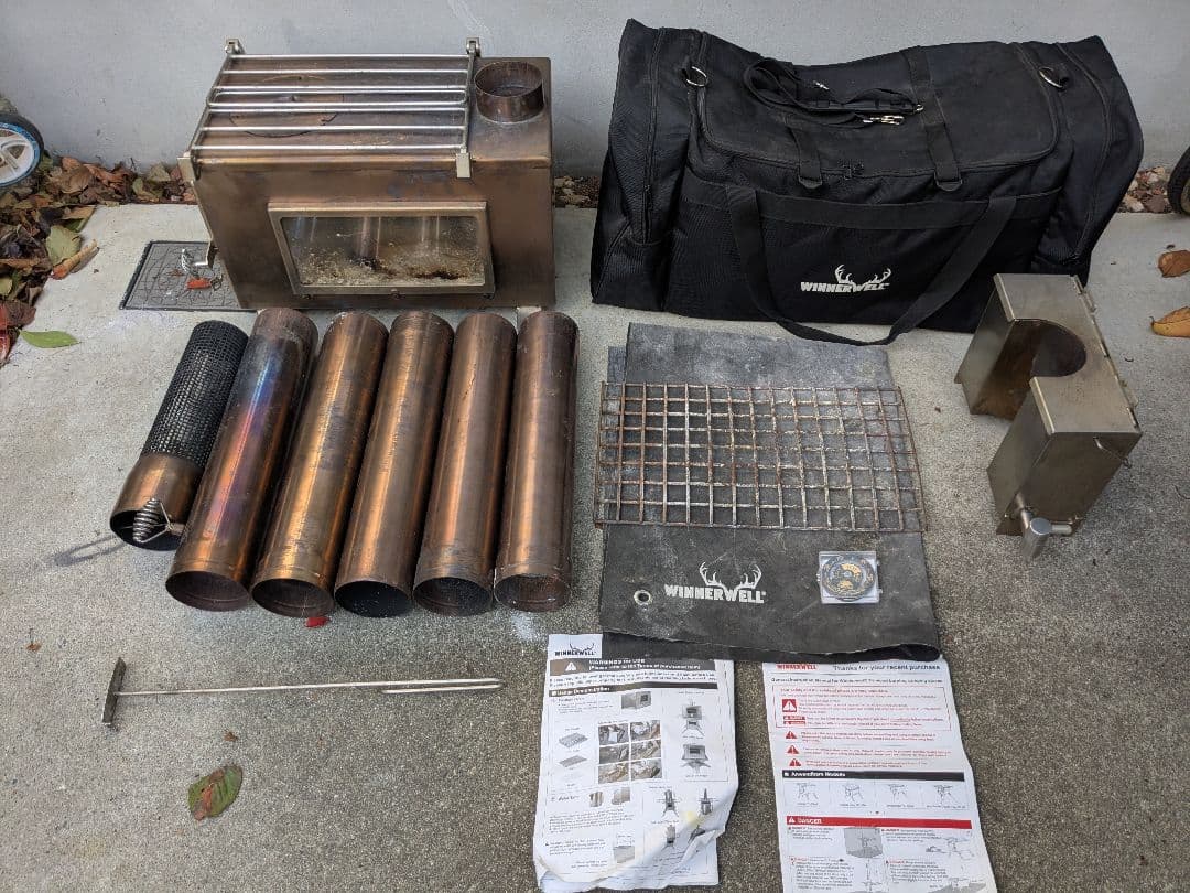 WINNERWELL　ノマドビュー Lサイズ スペシャルパッケージ　薪ストーブ ウィンナーウェル ノマドビュー Lサイズ 4点セットスペシャル