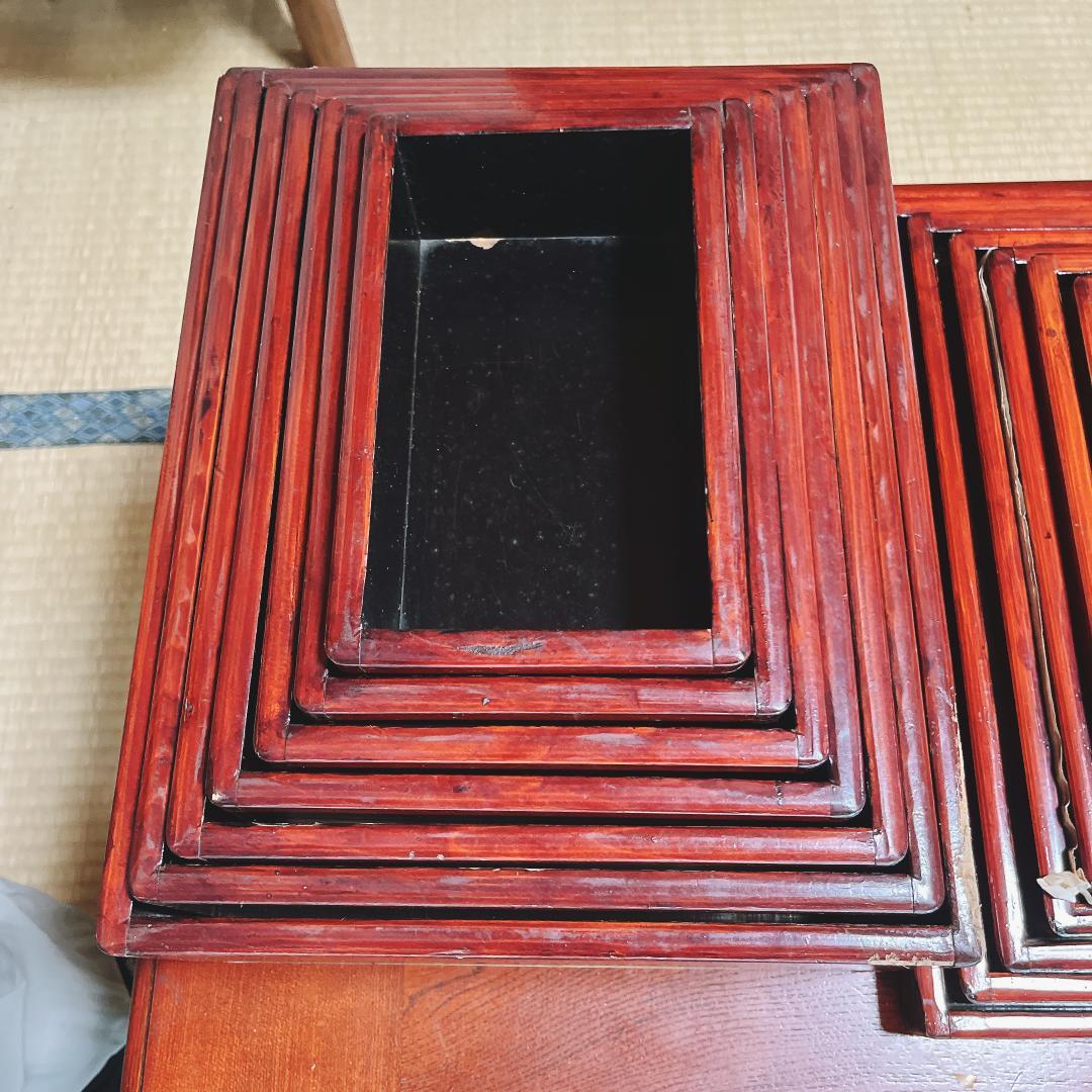 明治時代 堺重 重箱 七段入れ子 木製漆器 - メルカリ