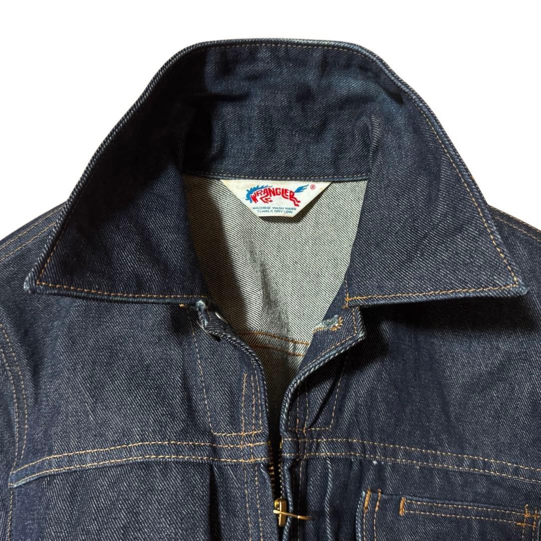 濃紺 Wrangler 11MJZ 暴れ馬タグ 復刻 W-ZIP サイズM - メルカリ